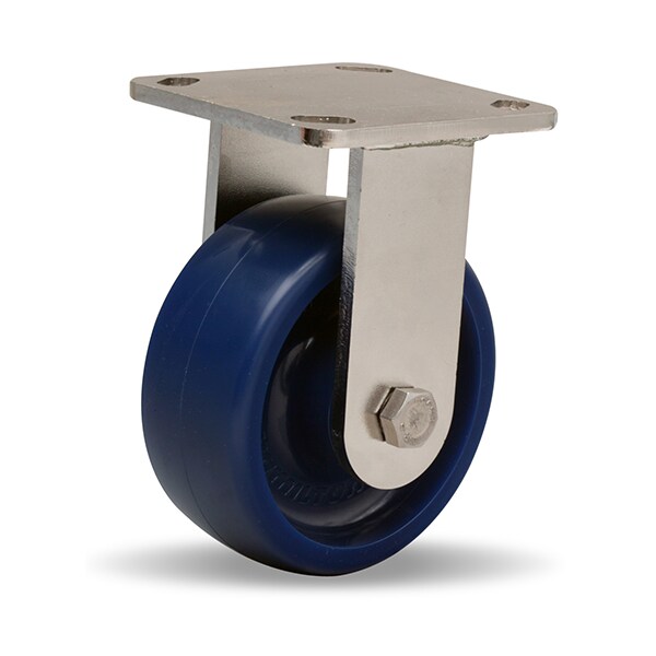 Rigid Caster, Whs 5X2 Unilast, Series: Workhorse