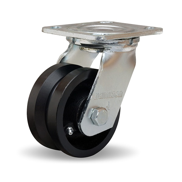 Swivel Caster, 52 4X2 V-Grooved