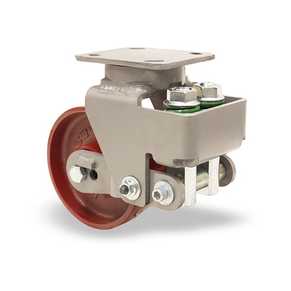 Caster, Rigid, Aezfwh, 6 x 2, Metal