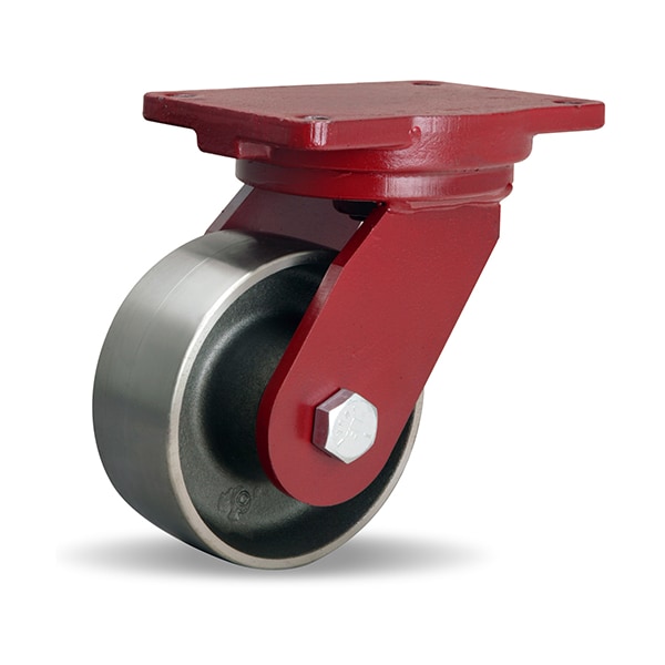 Swivel Caster, Ehd 6X2-1/2 Forged Steel