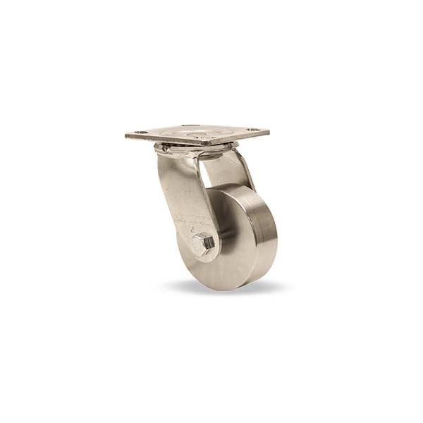 Swivel Sta 4X2 Hi-Heat Stainless Whl