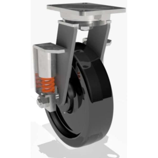 Swivel Spring, Loaded Ch 12X3 Plastex