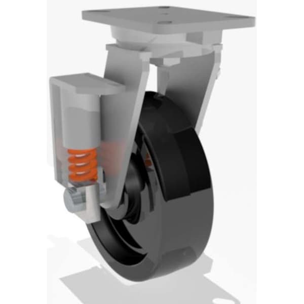 Swivel Spring, Loaded Ch 10X3 Plastex