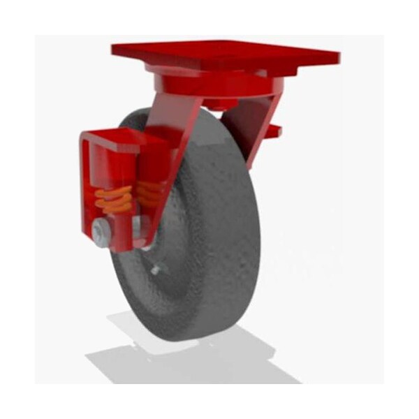 Swivel Spring, Loaded Hs 8X2 Plastex