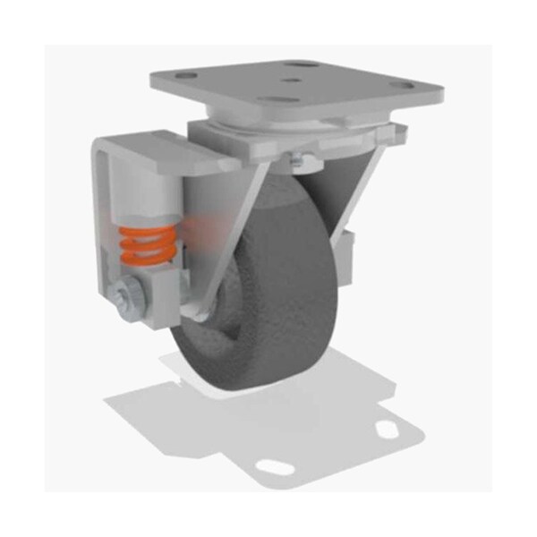 Swivel Spring, Loaded Wh 5X2 Plastex