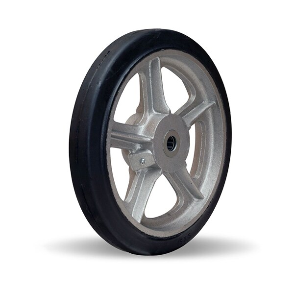 Rubber On Aluminum 14X3 1-1/4Rb