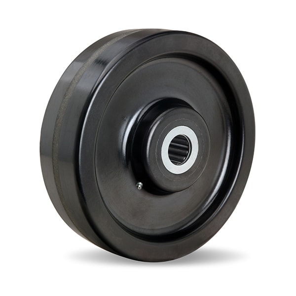 Plastex Wheel, 12X3-1/2 1-1/4Rb