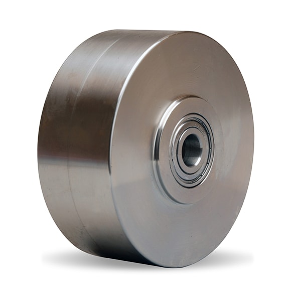Stainless Stl Whl, 5X2 3/4 Del Slv