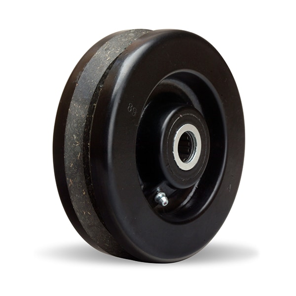 V-Groove Plastex Wheel, 6X2, 1-3/16B