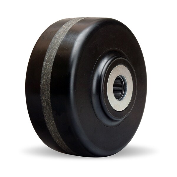 Plastex Wheel, 6X2-1/2 1-1/4Rb
