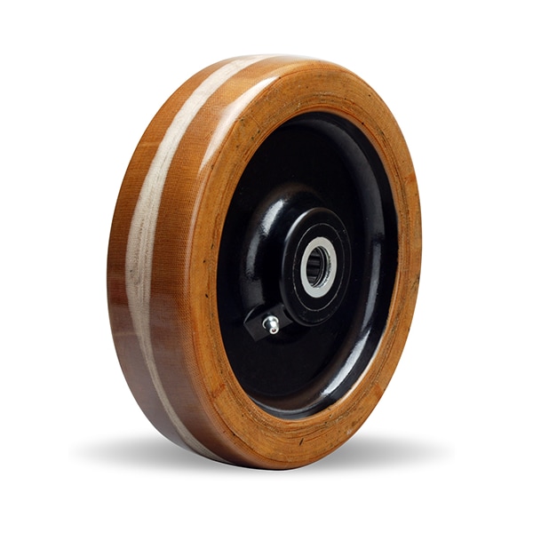 Plastex Wheel, 8X2 1-7/16Pb Laminated