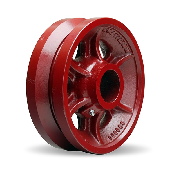 V Groove Wheel, 8X2-3/4 1-15/16Pb