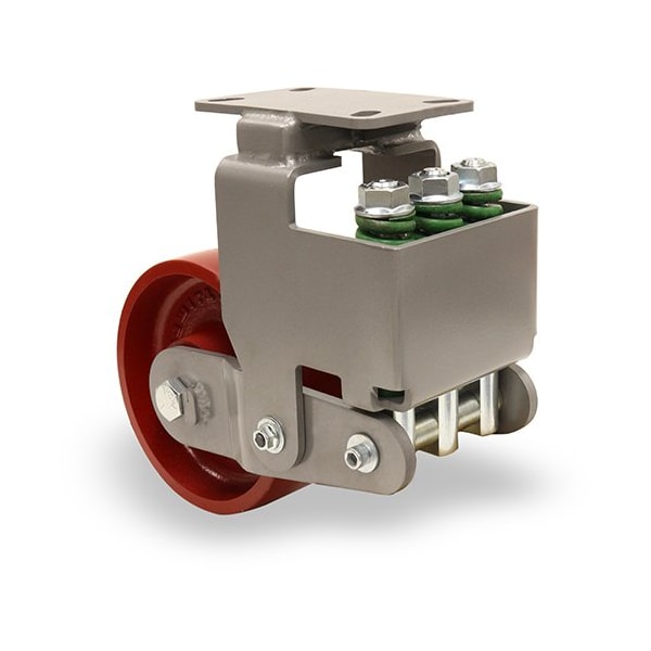 Caster, Rigid, Aezffm, 6 x 3, Metal