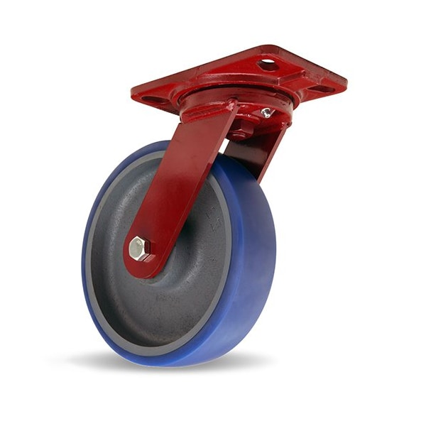 Swivel Caster, Ehs 8X2 Soft-Poly