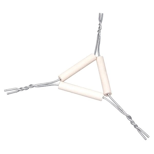 Triangles, Clay Pipe Iron Wire, 2 I, PK5
