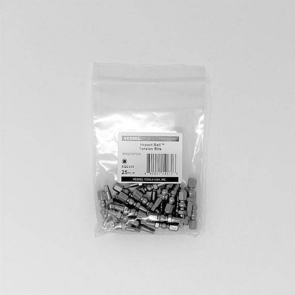 IMPACT BALL Torsion Bit SQ2x30, PK25