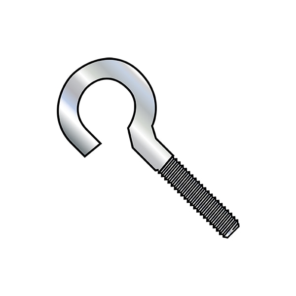 Eye Bolt 1/4"-20, Steel, Zinc Plated, 600 PK