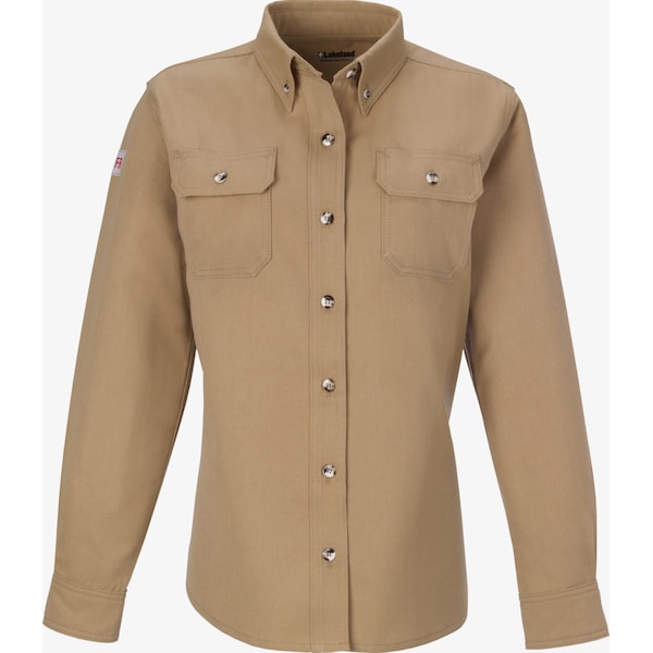 Womens Westex DH FR Shirt, Khaki, MD