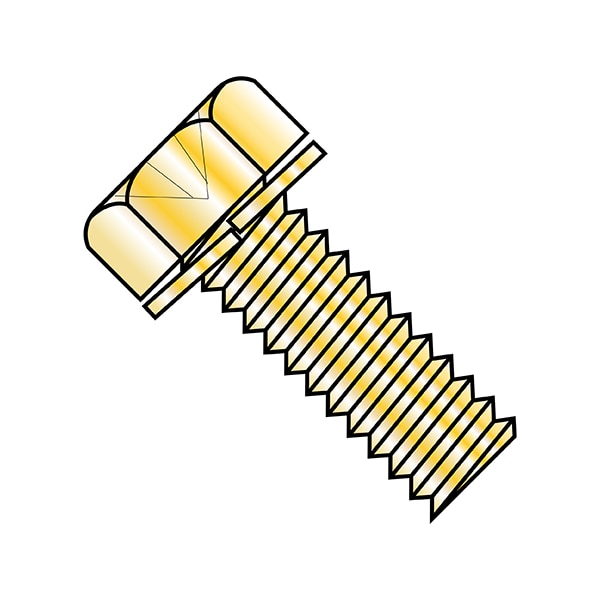 M3-0.50 x 8 mm , Steel Hex 4000 PK