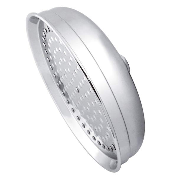 Shower Head, Polished Chrome, Wall Mount