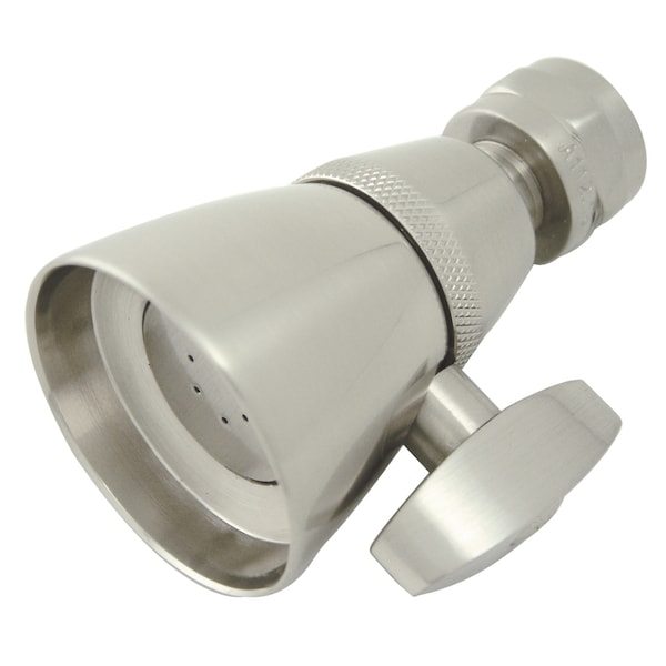 Shower Head, Brushed Nickel, Wall Mount