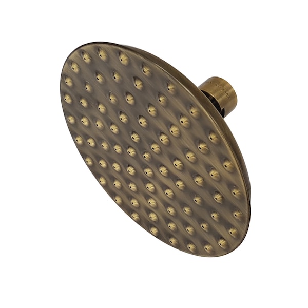Shower Head, Antique Brass, Wall Mount