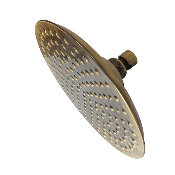 Shower Head, Antique Brass, Wall Mount
