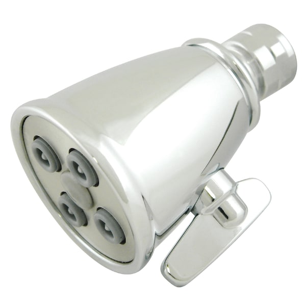 Shower Head, Polished Chrome, Wall Mount