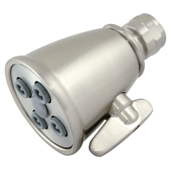 Shower Head, Brushed Nickel, Wall Mount