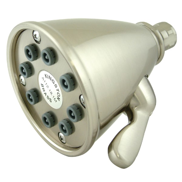 Shower Head, Brushed Nickel, Wall Mount