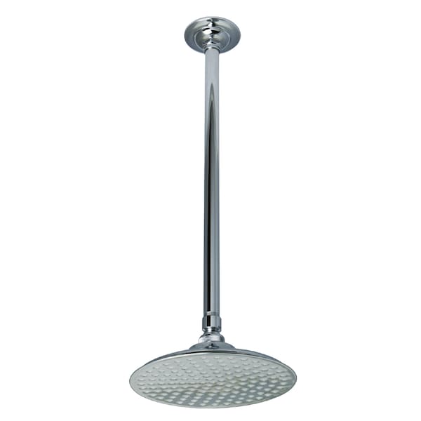 Shower Head, Polished Chrome, Ceiling Mount