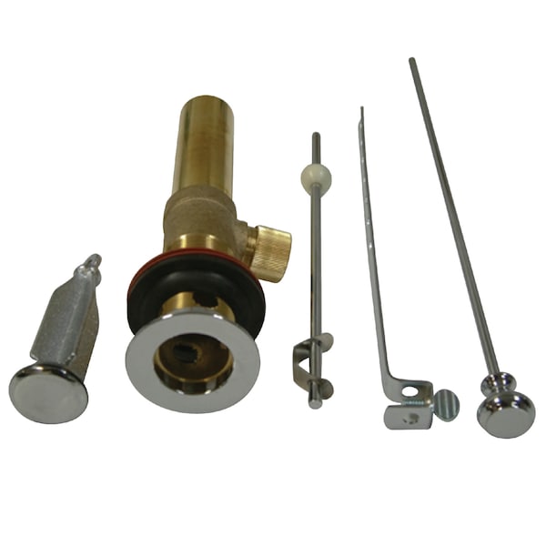 Brass, Bathroom Sink Drain, Pop-Up Drain with Overflow