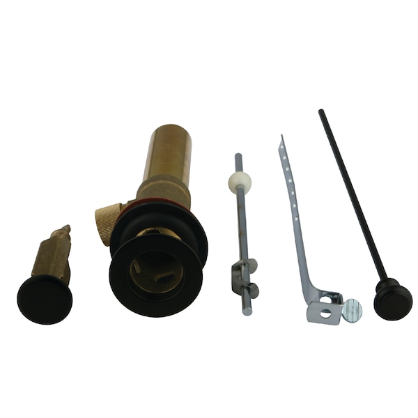 Brass, Bathroom Sink Drain, Pop-Up Drain with Overflow