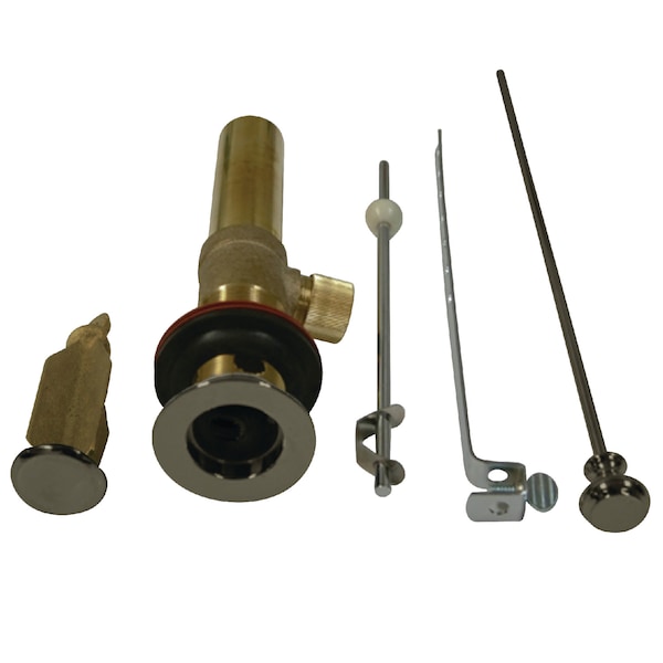 Brass, Bathroom Sink Drain, Pop-Up Drain with Overflow