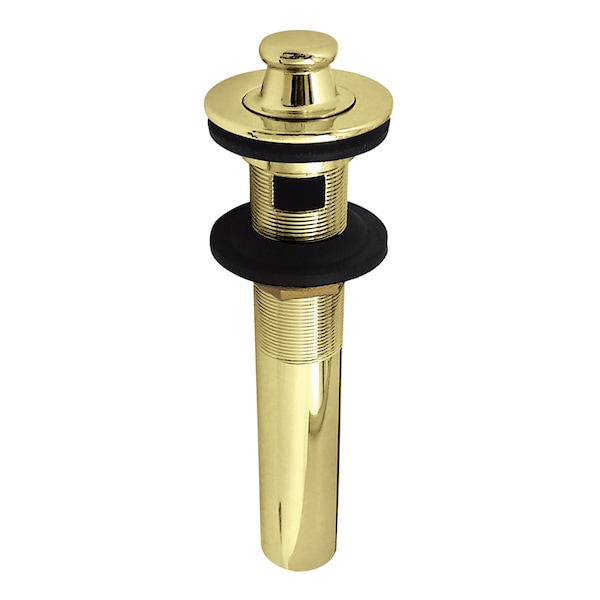 Brass, Bathroom Sink Drain, Lift and Turn Sink Drain with Overflow