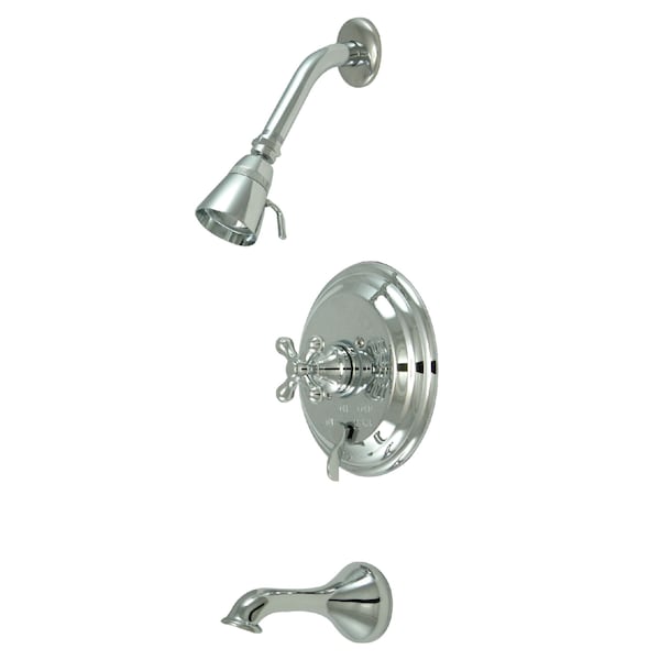 KB36310AX Tub & Shower Faucet with Metal Cross Handle