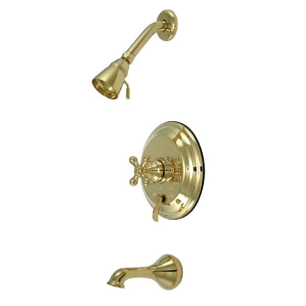 KB36320AX Tub & Shower Faucet with Metal Cross Handle