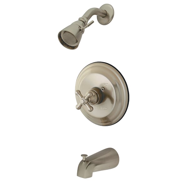 KB3638AX Tub & Shower Faucet Metal Cross Handle
