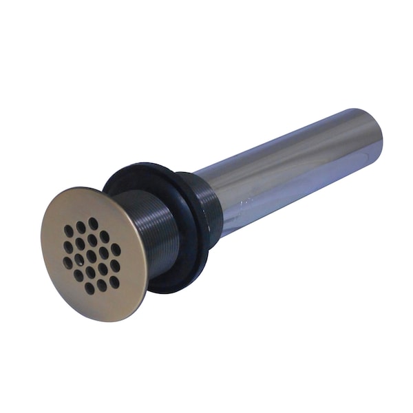 Brass, Bathroom Sink Drain, Grid Drain without Overflow