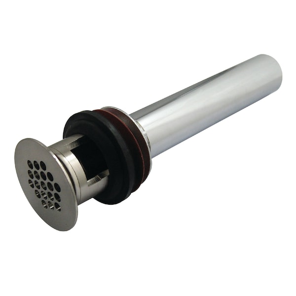 Brass, Bathroom Sink Drain, Grid Drain with Overflow