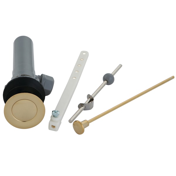 Brass, Bathroom Sink Drain, Pop-Up Drain, with Overflow