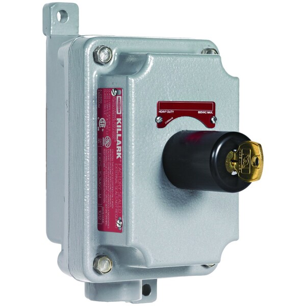 Pos, 2 Key Sel, Swt Maint, 1No/1Nc, 1/2" DE