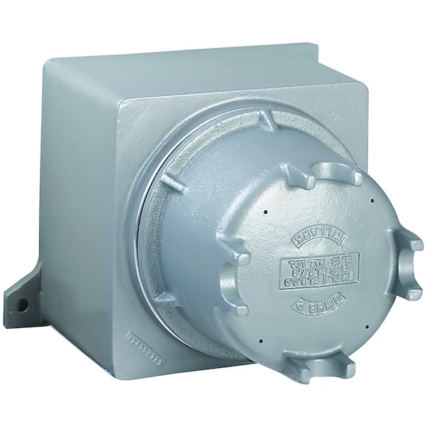 3-3/4 in H, 9 in D, 3-3/4 in W, NEMA 4, Aluminum