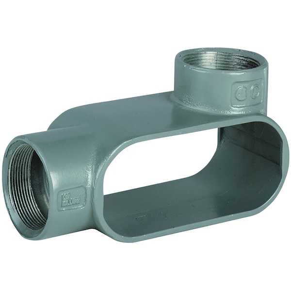 Conduit Body, 1-1/2", L, Iron