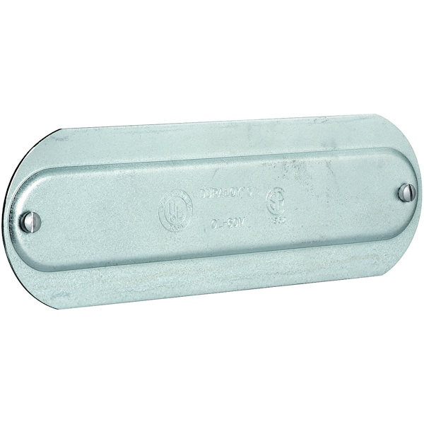 Electrical Box Cover, Aluminum, Stamped Cover