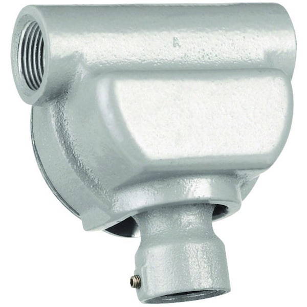 Conduit Fitting 3/4 in, Threaded, Copper, Plain, Gray