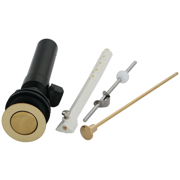 Brass, Bathroom Sink Drain, Pop-Up Drain with Overflow