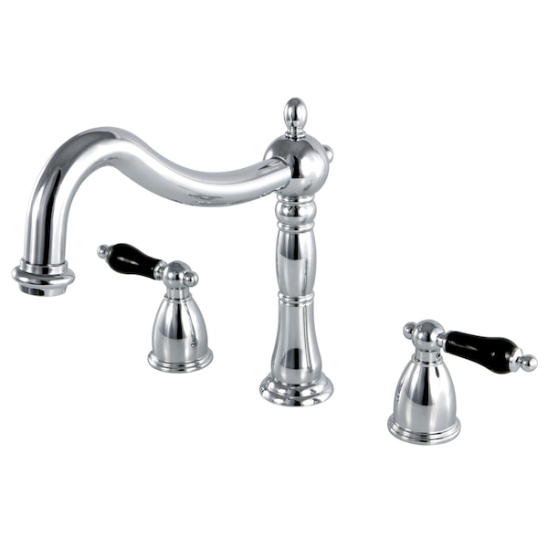 KS1341PKL Roman Tub Filler with Cross Handle