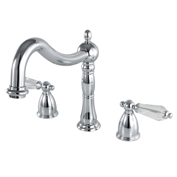 KS1341WLL Roman Tub Filler with Cross Handle