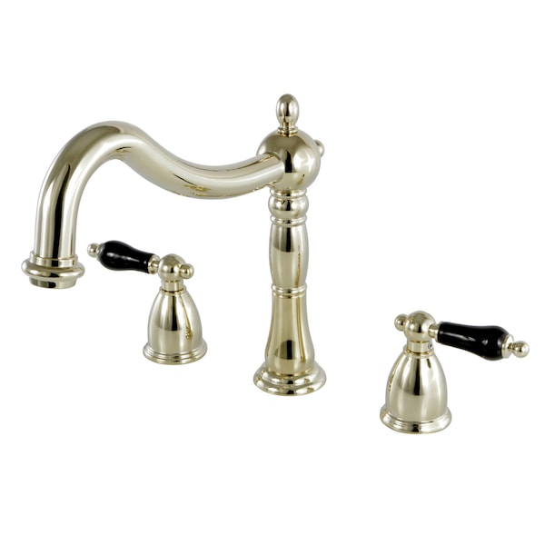 KS1342PKL Roman Tub Filler with Cross Handle